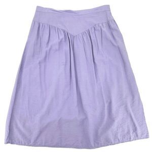 A New Day Midi Skirt Womens Size XXL Yoke Front Crinkle Peasant Boho Knee Length